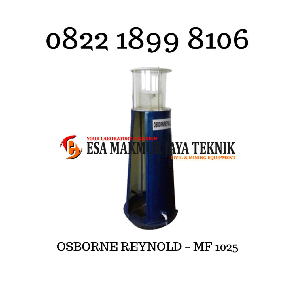 JUAL ALAT LAB HIDROLIKA OSBORNE REYNOLD – MF 1025