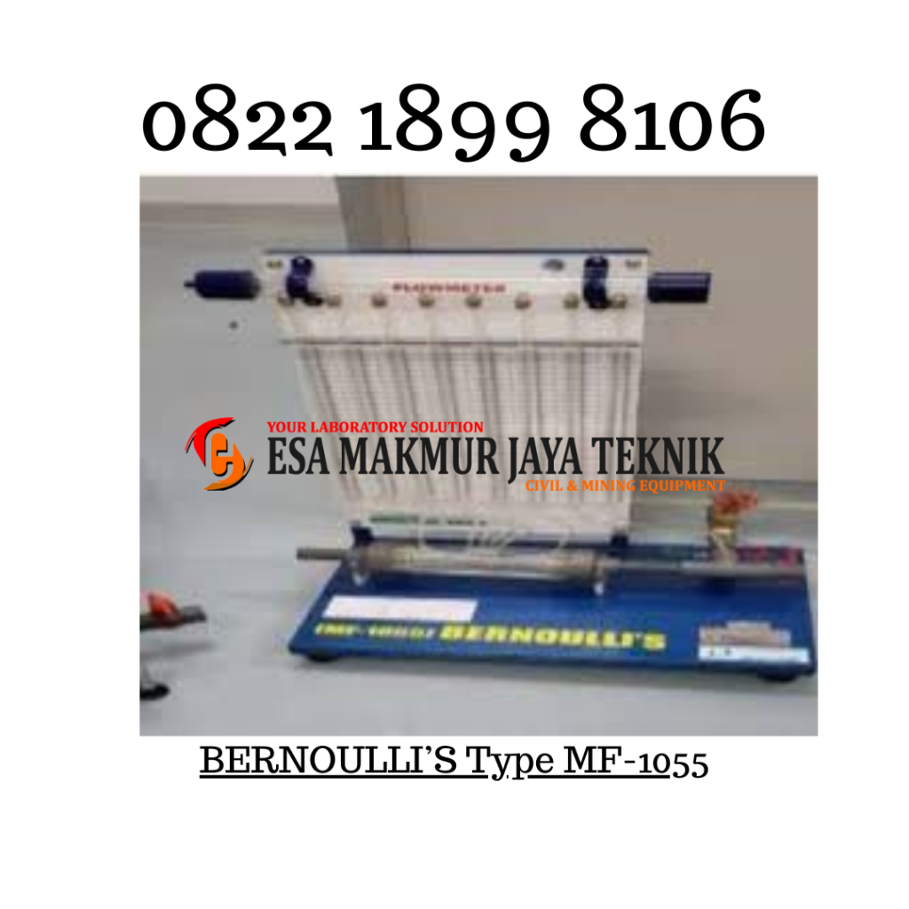 JUAL ALAT LAB HIDROLIKA BERNOULLI’S – MF 1055